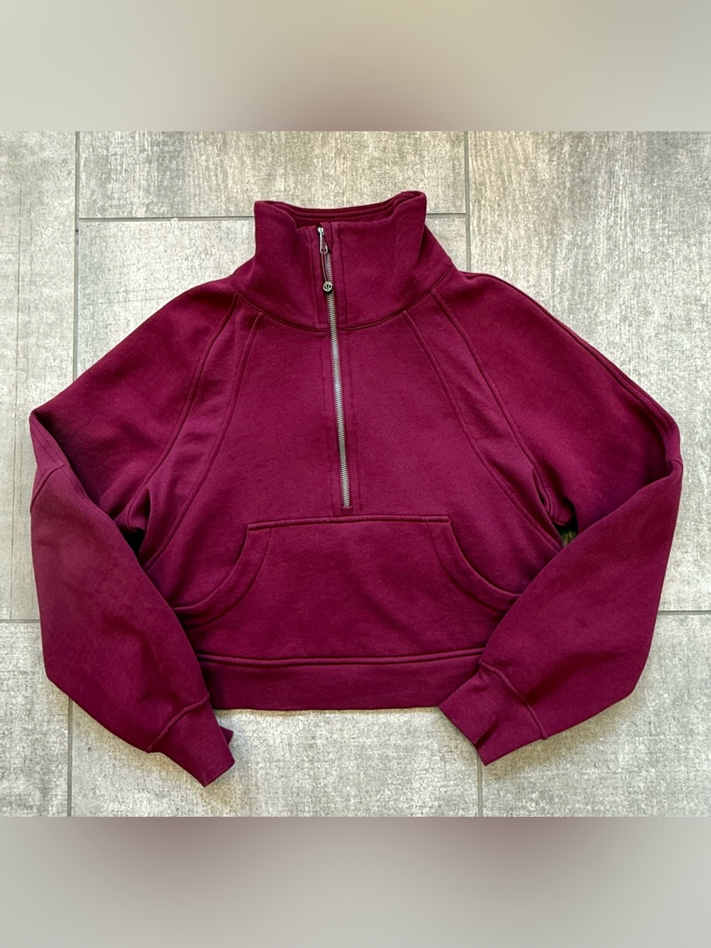 lululemon - Scuba Oversized Funnel Neck - Deep Luxe